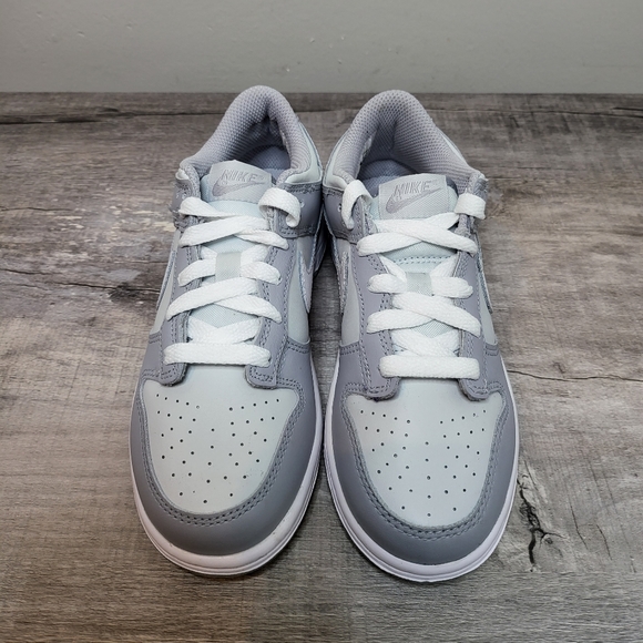 NEW Kids (PS) Nike Dunk Low Two-Toned Grey - DH9756-001 - Picture 6 of 11